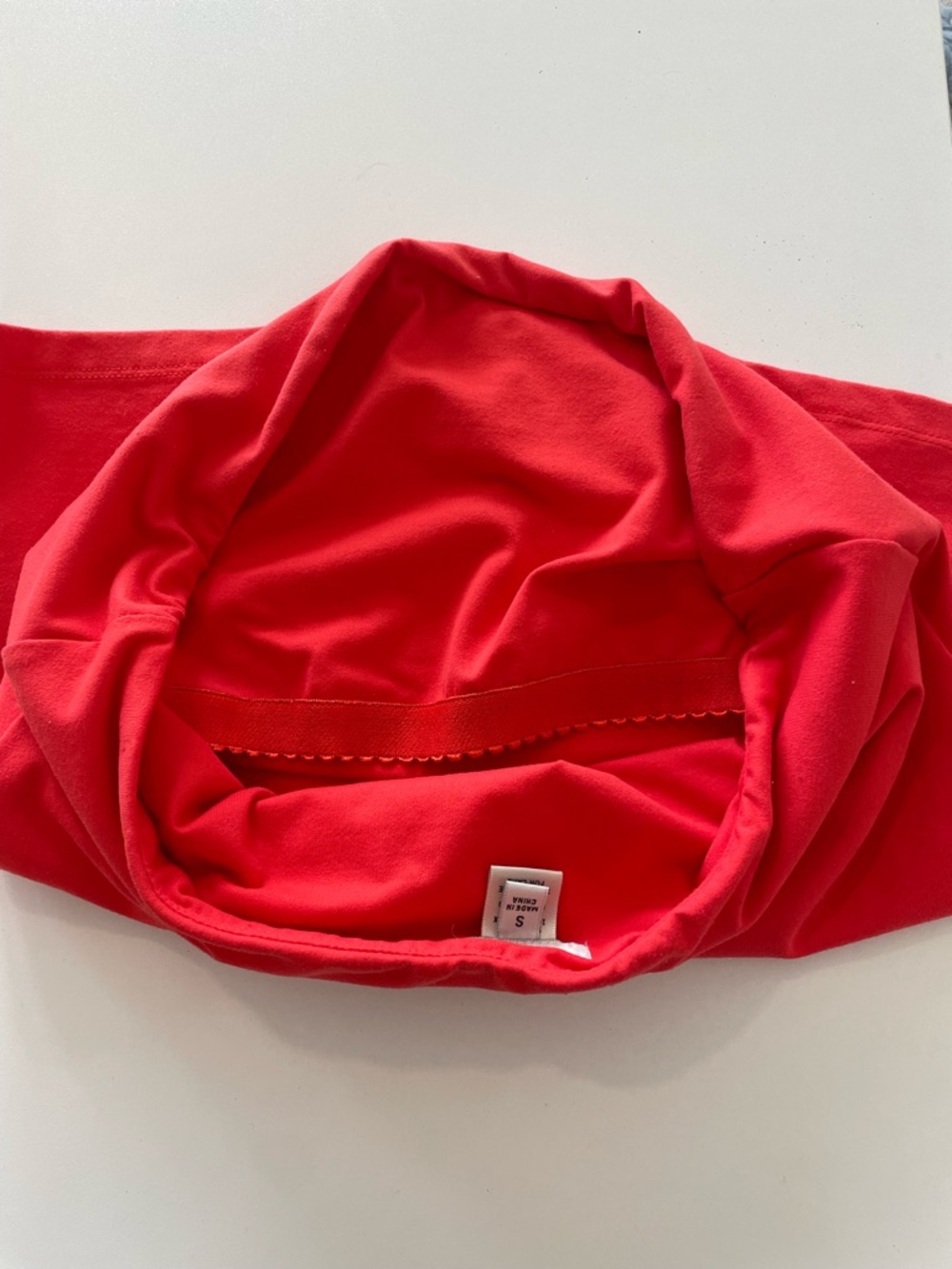 Cache Red Strapless Tube Top - Picture 4 of 4